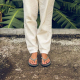 女式人字拖 - 銹色