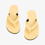 女式人字拖 - 花粉