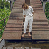 男士人字拖 - 土色淺色