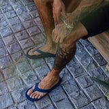 男士人字拖 - 土色淺色