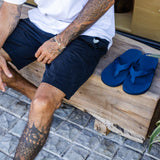 男士人字拖 - 土色淺色