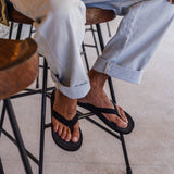 男士人字拖 - 土色淺色