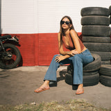 Women's Easy Living Flip Flops Rust