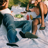 男士人字拖 - 土色淺色