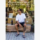 男士人字拖 - 土色淺色