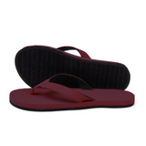 Women's ESSNTLS Flip Flops Burgundy